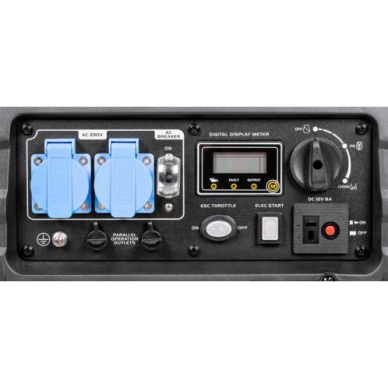 Benzininis generatorius Loncin LC3500I, 3.3 kW 4