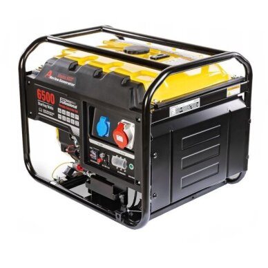 Benzininis generatorius LONCIN LC6500DAS, 5.5kW, 400V 1 Benzininis generatorius LONCIN LC6500DAS, 5.5kW, 400V 1