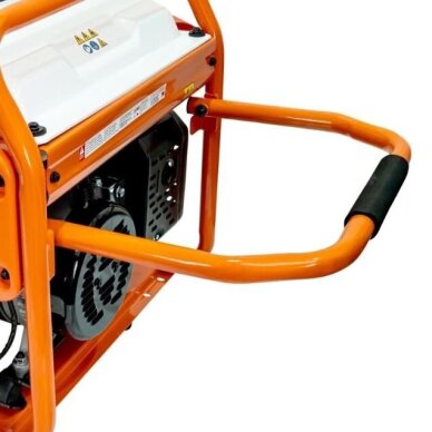 Benzininis generatorius Ruris R-Power GE7000S, 230V, 6,5 kW 2