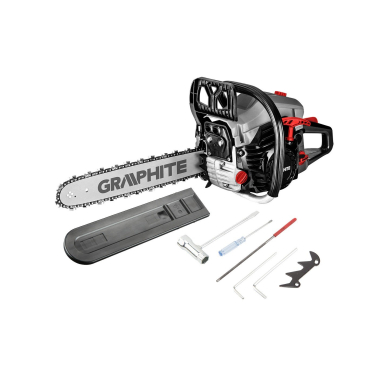 Benzininis grandininis pjūklas 2 kW (2,7 AG), kreipiamoji juosta 16 5