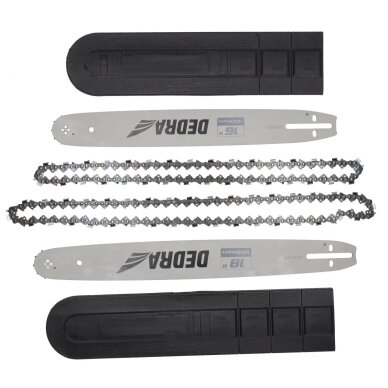 Benzininis grandininis pjuklas Dedra DED8718P2, 2,4 kW, 40+45 cm 4