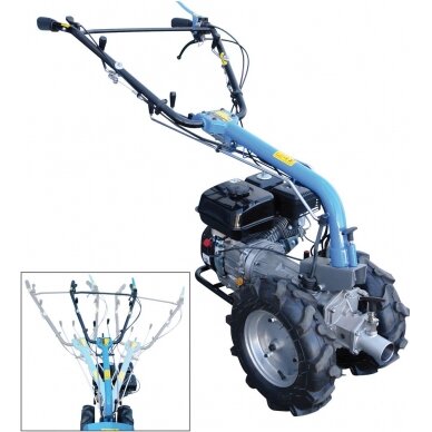 Benzininis motoblokas Gude GME 6.5 V, 4.8kW su šluota ir surinkimo dėže 90cm 3 Benzininis motoblokas Gude GME 6.5 V, 4.8kW su šluota ir surinkimo dėže 90cm 3