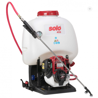 Benzininis sodo purkštuvas Solo 433H, Honda 4T, 20 l Benzininis sodo purkštuvas Solo 433H, Honda 4T, 20 l