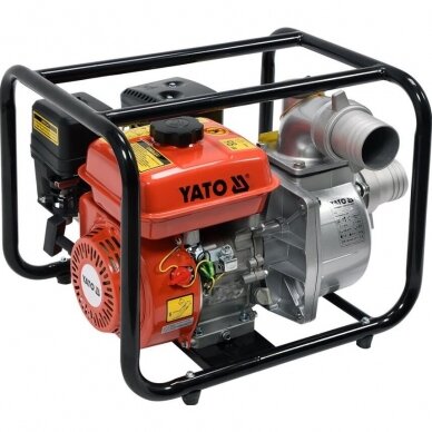 Benzininis vandens siurblys Yato YT-85402, 3" 5,9HP 60M3/h 2