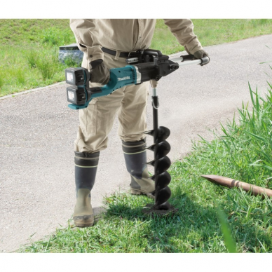 Akumuliatorinis žemės gręžtuvas Makita DDG460ZX7, 18 V, (be akum. ir krov.) 5 Akumuliatorinis žemės gręžtuvas Makita DDG460ZX7, 18 V, (be akum. ir krov.) 5