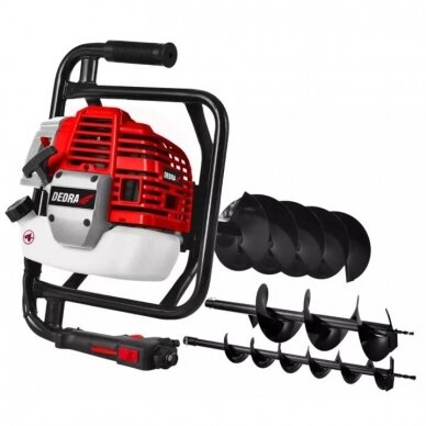 Benzininis žemės grąžtas Dedra DED8809, 1,45 kW, 52 cm3 1 Benzininis žemės grąžtas Dedra DED8809, 1,45 kW, 52 cm3 1