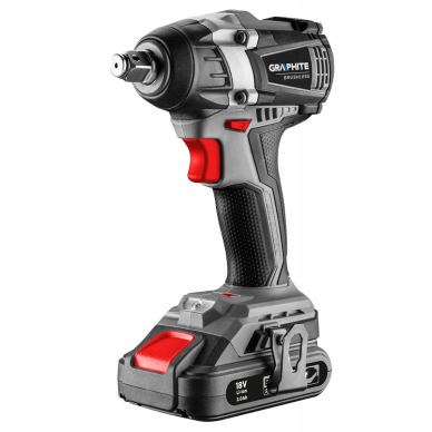 Bešepetėlinis smūginis veržliaraktis "Energy+" 18 V, Li-Ion, be akumuliatoriaus 2