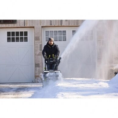 Bešepetėlis akumuliatorinis sniego valytuvas Ryobi RY36STX61A-260F, 36V, 2x6,0Ah 3 Bešepetėlis akumuliatorinis sniego valytuvas Ryobi RY36STX61A-260F, 36V, 2x6,0Ah 3