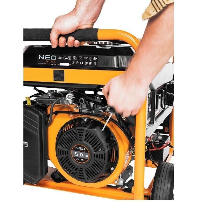 Benzininis generatorius NEO 04-731, 6-6.5 kW 2 Benzininis generatorius NEO 04-731, 6-6.5 kW 2