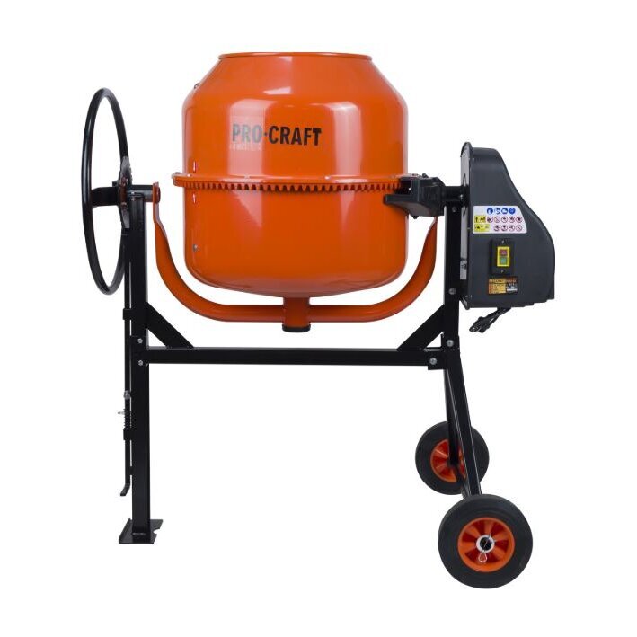 Betono maišyklė ProCraft PCM180, 800 W, 180 l