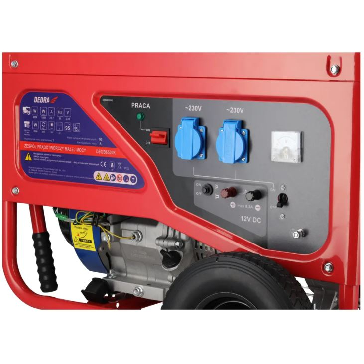 Benzininis generatorius Dedra DEGB6500K, max 5.5kW 3 Benzininis generatorius Dedra DEGB6500K, max 5.5kW 3