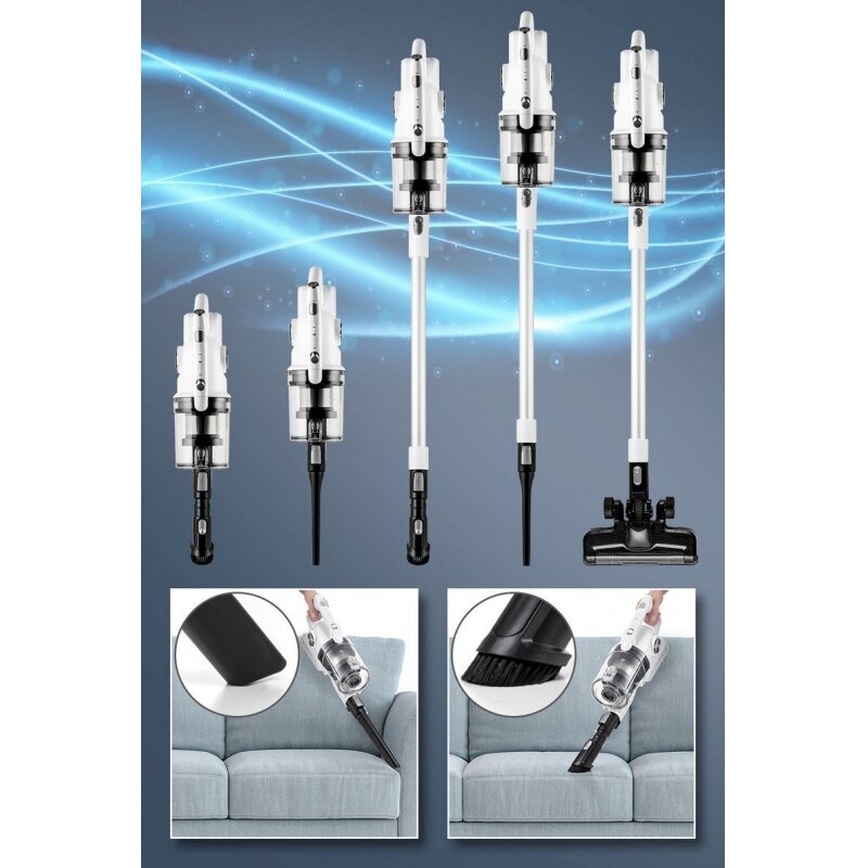 Belaidis dulkių siurblys - šluota Trotec VC 155 E 1 Belaidis dulkių siurblys - šluota Trotec VC 155 E 1