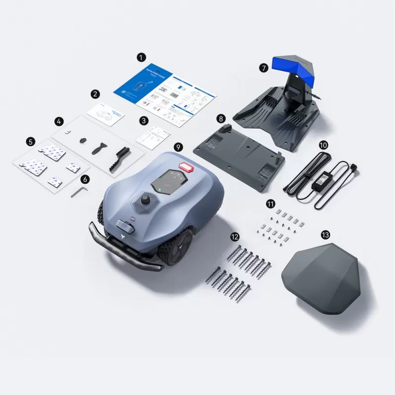 Belaidis vejos robotas Hookii Neomow X2 Pro, 60 arų 10