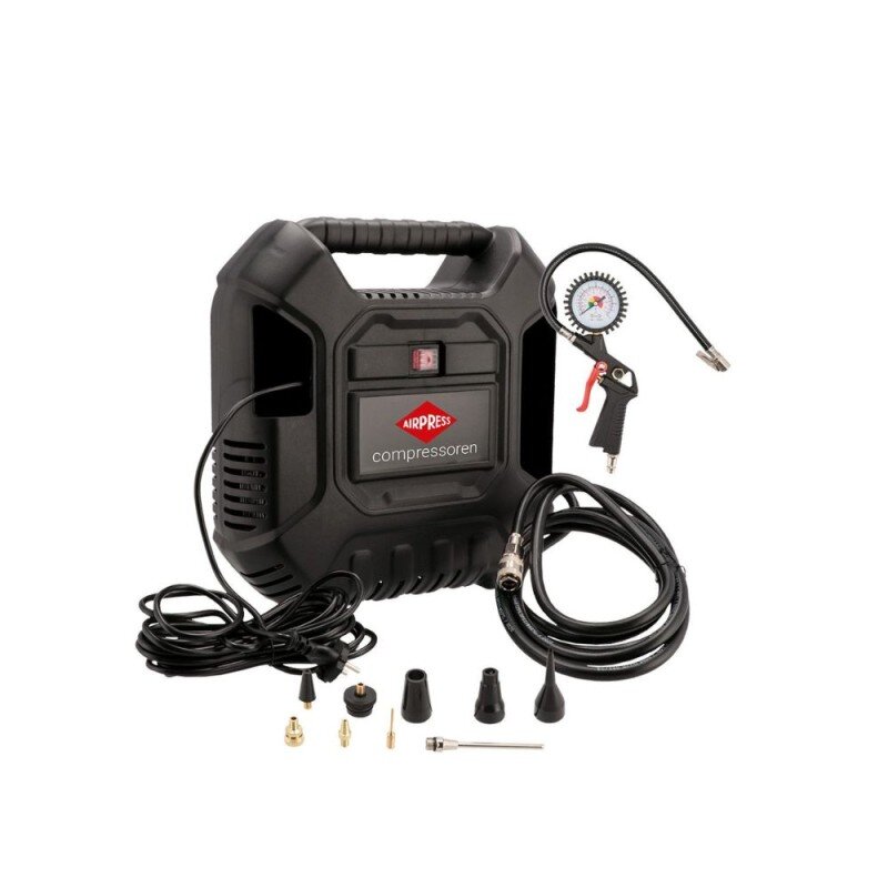 Betepalinis stūmoklinis kompresorius AIRPRESS HLO 180 Mini Oilfree