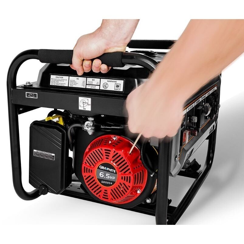 Benzininis generatorius Graphite 58G904, 2-2.2 kW 2