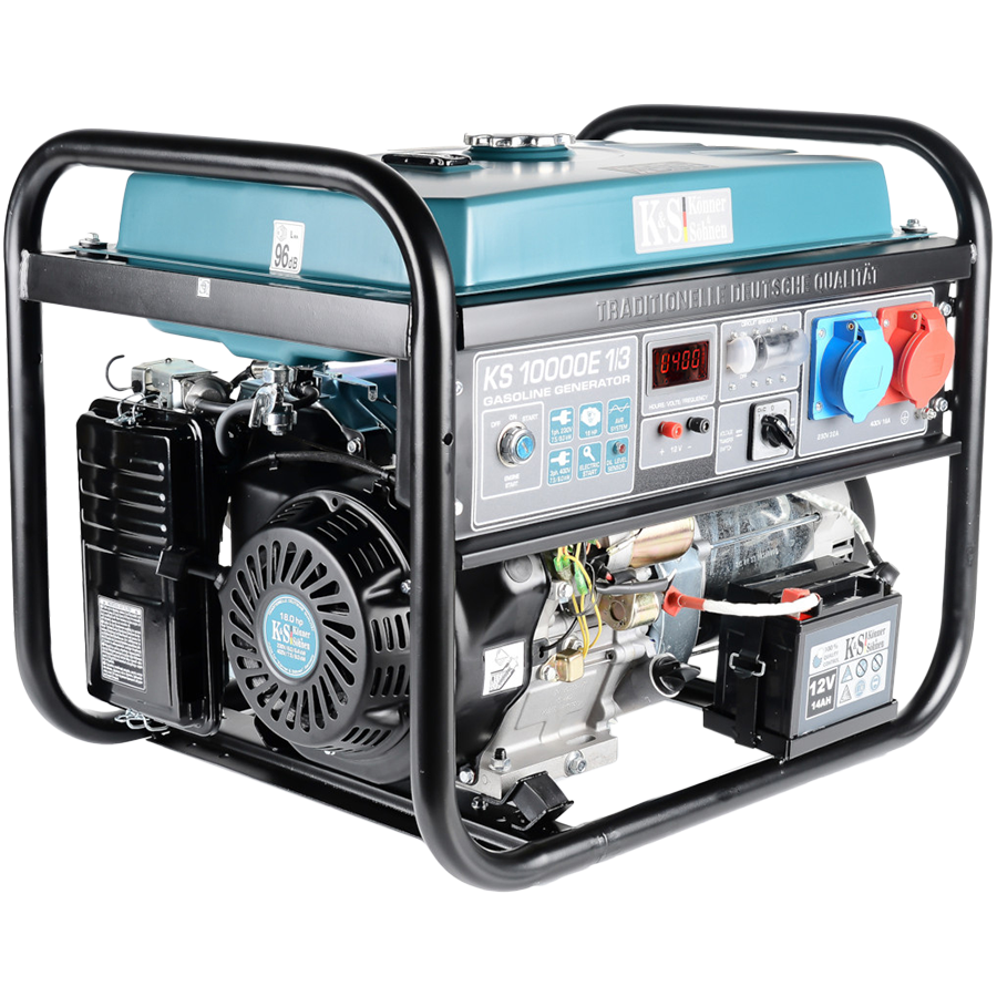 Benzininis generatorius Könner&Söhnen KS 10000E 1/3, 8.0 kW