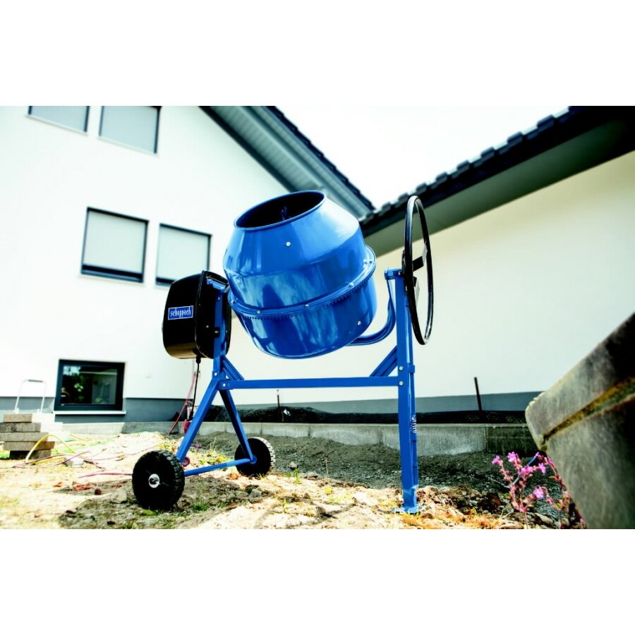 Betono maišyklė MIX 160L, Scheppach 2