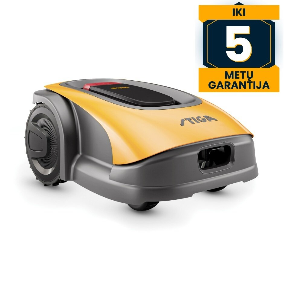 Bevielis robotas-vejapjovė - Stiga A 300, 450 m²