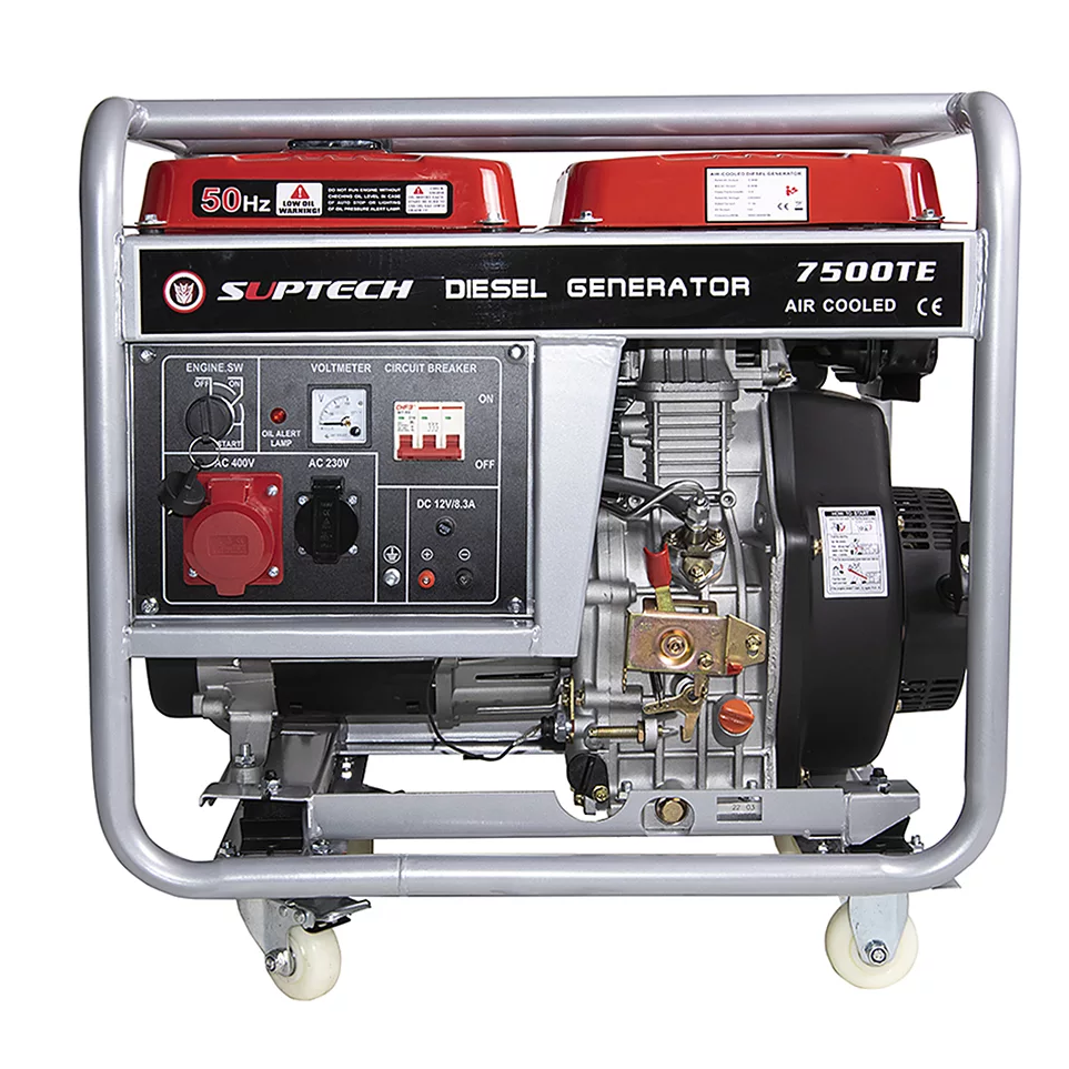 Dyzelinis generatorius Suptech (trifazis) 7500TE, 6,0 kW Dyzelinis generatorius Suptech (trifazis) 7500TE, 6,0 kW