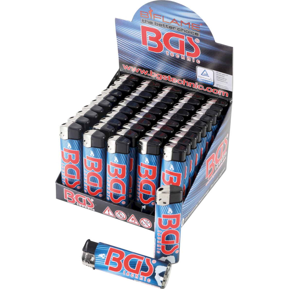 BGS® žiebtuvėlis | 1 vnt (F1) BGS® žiebtuvėlis | 1 vnt (F1)