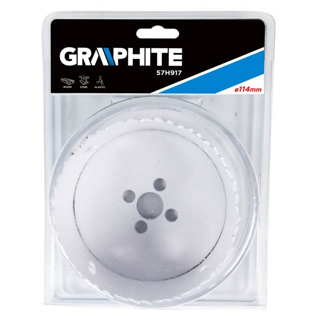 Bi-metalinė gręžimo karūnėlė 114 mm 1 Bi-metalinė gręžimo karūnėlė 114 mm 1