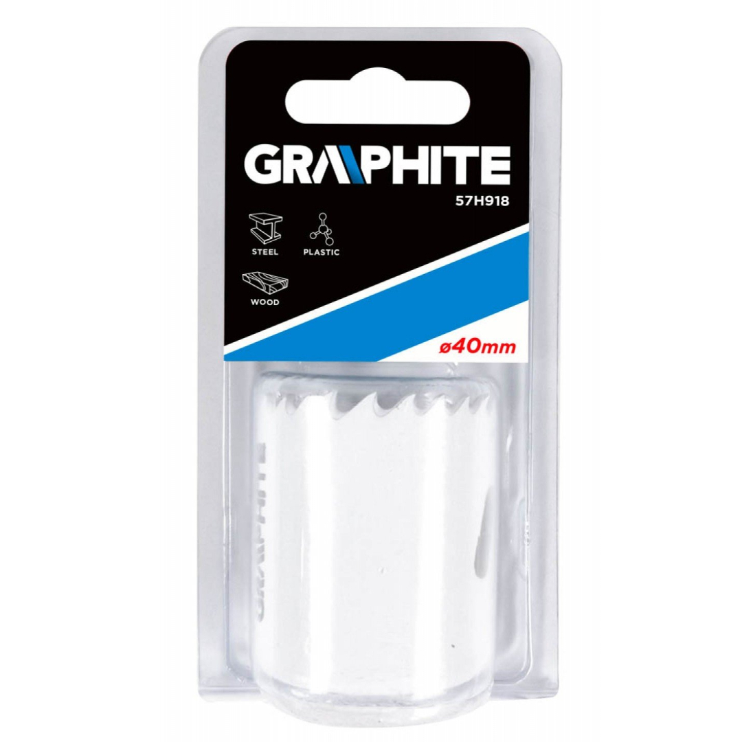 Bi-metalinė gręžimo karūnėlė 40mm 1 Bi-metalinė gręžimo karūnėlė 40mm 1