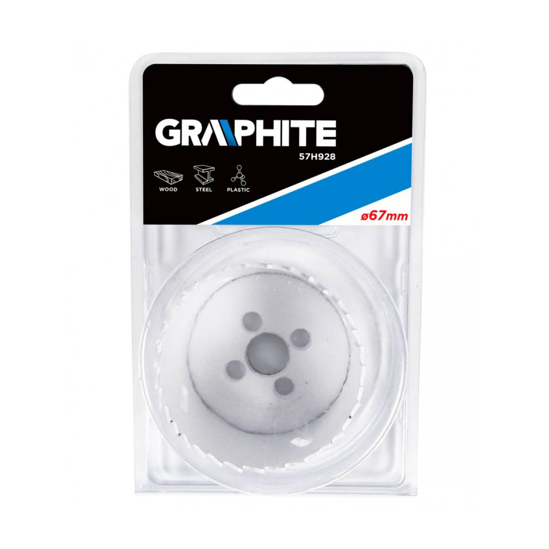 Bi-metalinė gręžimo karūnėlė 67mm 1 Bi-metalinė gręžimo karūnėlė 67mm 1