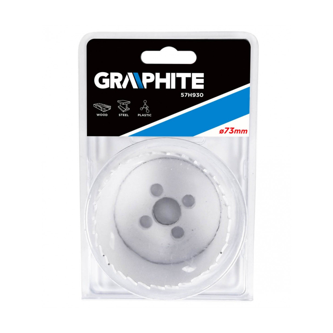 Bi-metalinė gręžimo karūnėlė 73mm 1 Bi-metalinė gręžimo karūnėlė 73mm 1