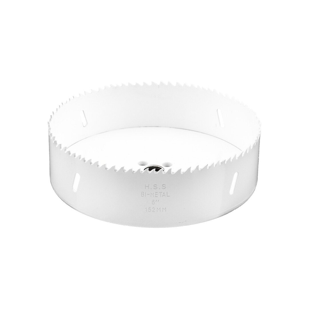 Bi-metalo gręžimo karūnėlė 152 mm 3 Bi-metalo gręžimo karūnėlė 152 mm 3