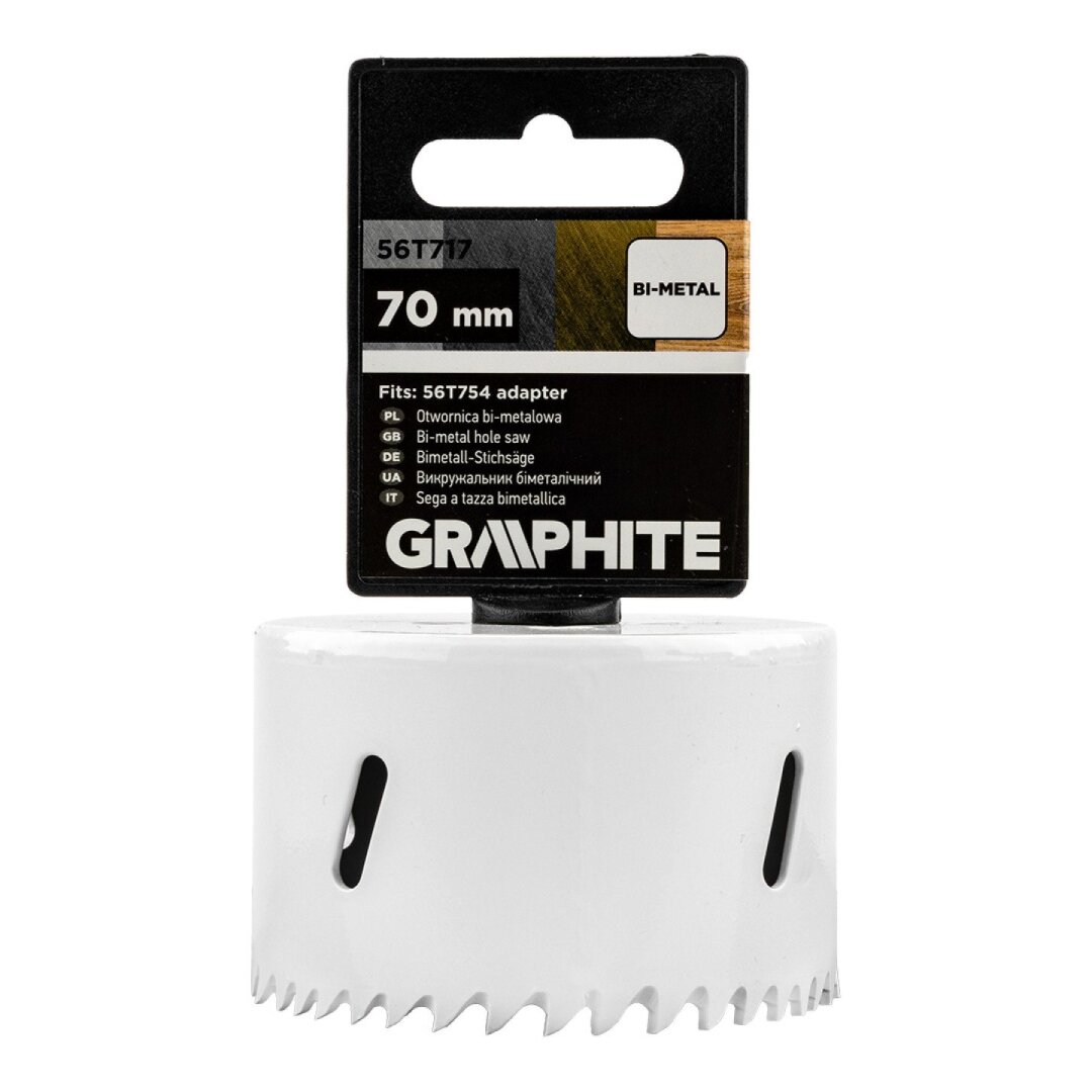 Bi-metalo gręžimo karūnėlė 70 mm 1