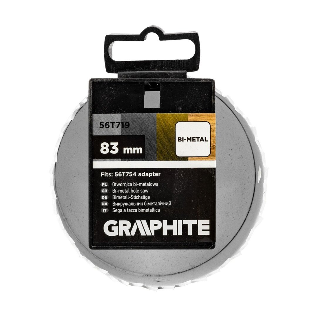 Bi-metalo gręžimo karūnėlė 83 mm 1