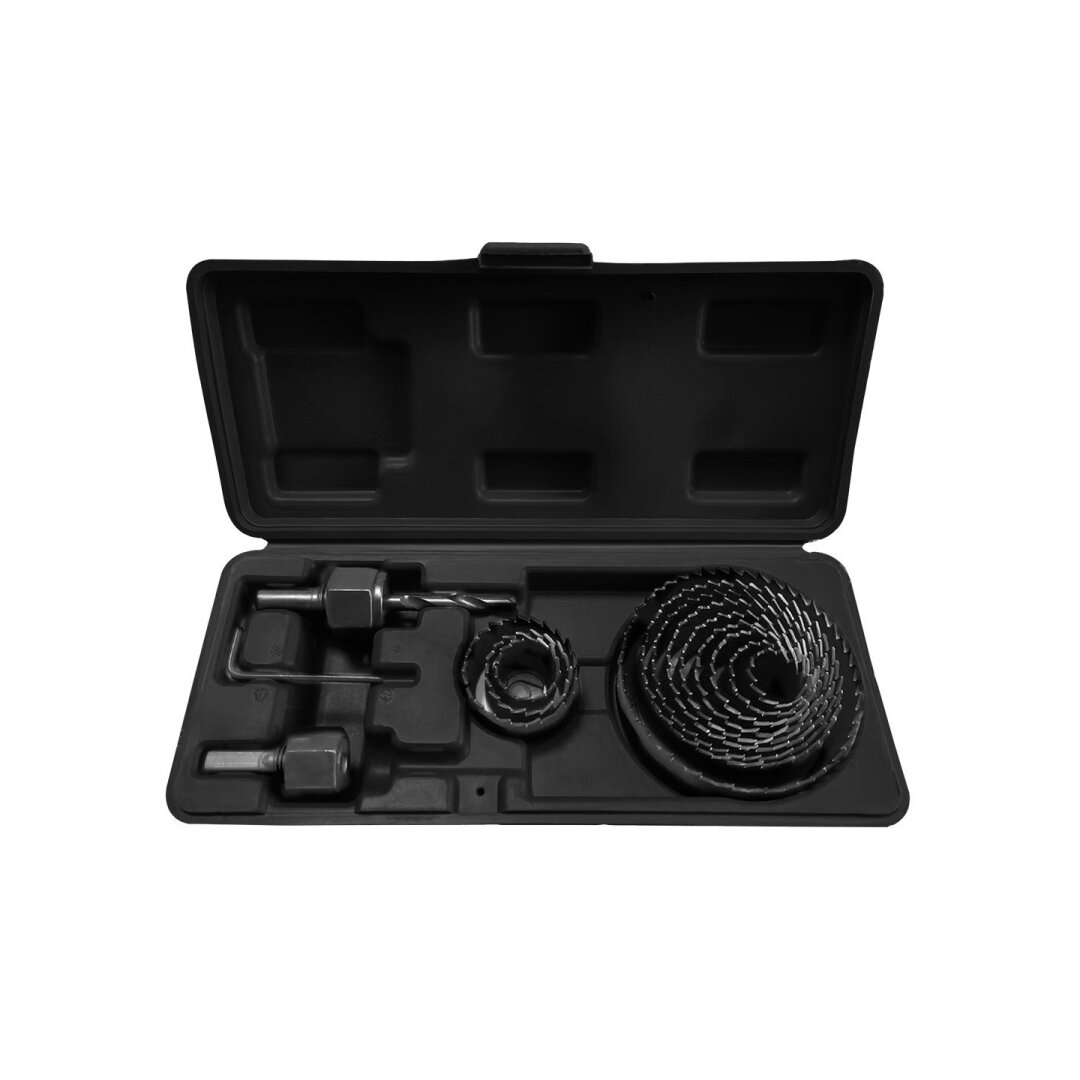 Bi-metalo gręžimo karūnėlės 19–76 mm, rinkinys 15 vnt.