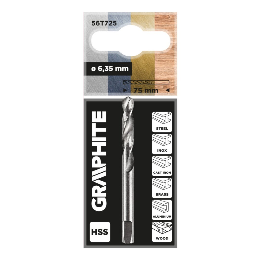 BIT gręžimo bitas dviem metalo skylutėms 1