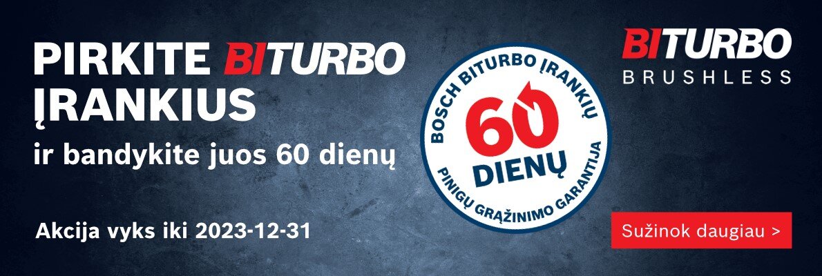 Bosch Biturbo akcija