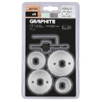 Bi-metalo gręžimo karūnėlės 32–54 mm, rinkinys 6 vnt.