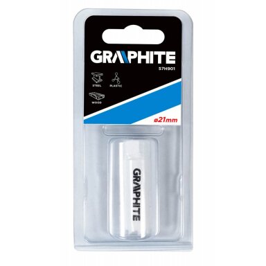 Bi-metalinė gręžimo karūnėlė 21 mm Bi-metalinė gręžimo karūnėlė 21 mm