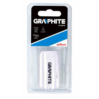 Bi-metalinė gręžimo karūnėlė 25 mm 1