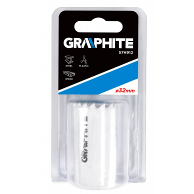 Bi-metalinė gręžimo karūnėlė 32mm 1
