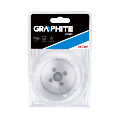 Bi-metalinė gręžimo karūnėlė 67mm 1 Bi-metalinė gręžimo karūnėlė 67mm 1