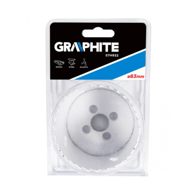 Bi-metalinė gręžimo karūnėlė 83mm 1 Bi-metalinė gręžimo karūnėlė 83mm 1