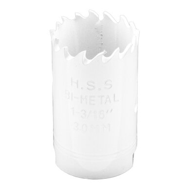 Bi-metalo gręžimo karūnėlė 30 mm 3 Bi-metalo gręžimo karūnėlė 30 mm 3