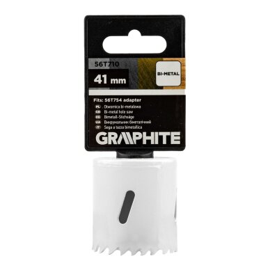 Bi-metalo gręžimo karūnėlė 41 mm 1 Bi-metalo gręžimo karūnėlė 41 mm 1