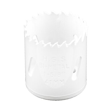 Bi-metalo gręžimo karūnėlė 41 mm 3 Bi-metalo gręžimo karūnėlė 41 mm 3