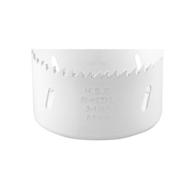 Bi-metalo gręžimo karūnėlė 83 mm 3 Bi-metalo gręžimo karūnėlė 83 mm 3