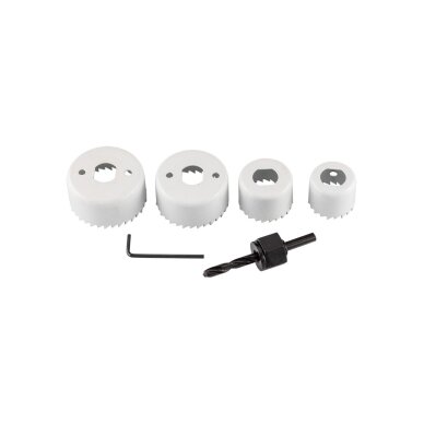 Bi-metalo gręžimo karūnėlės 32–54 mm, rinkinys 6 vnt.