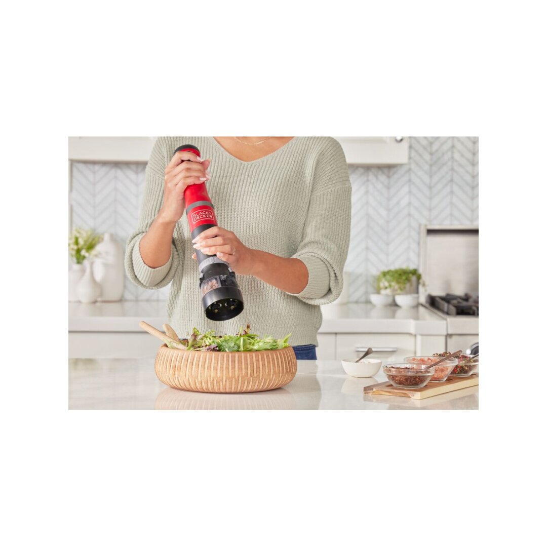 Blenderis ir plakiklis Elektrinis BCKM1012KR-QW Raudonas Black&Decker 8