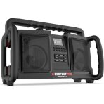 Statybinė DAB+/FM radijo kolonėlė su Bluetooth PerfectPro ROCKBULL RB2, IP65, 50 W Statybinė DAB+/FM radijo kolonėlė su Bluetooth PerfectPro ROCKBULL RB2, IP65, 50 W
