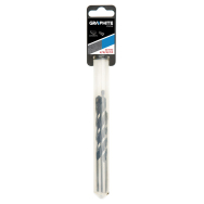 Black & white masonry drill, 4vnt., 4,6,8,10mm, buterfly tip