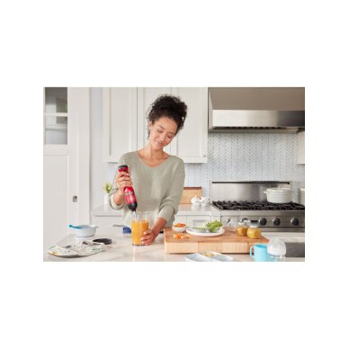 Blenderis ir plakiklis Elektrinis BCKM1012KR-QW Raudonas Black&Decker 3