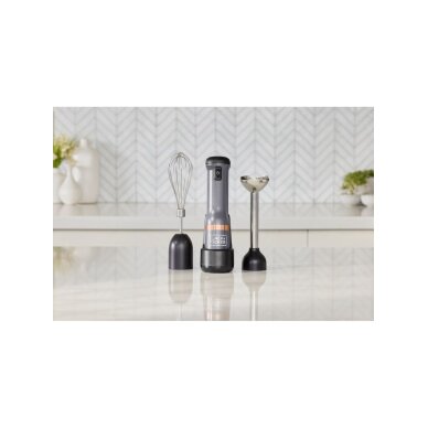 Blenderis ir putų plakiklis Elektrinis BCKM1012KG-QW Pilkas Black&Decker 5 Blenderis ir putų plakiklis Elektrinis BCKM1012KG-QW Pilkas Black&Decker 5